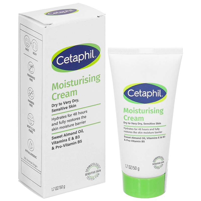 Kem dưỡng ẩm Cetaphil Moisturising làm mềm da tuýp 50g - 1